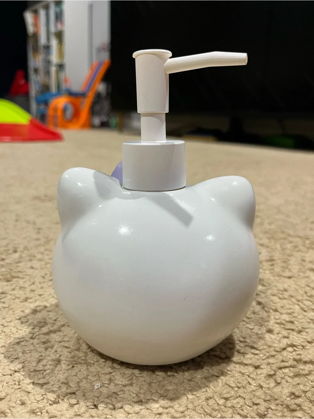 Hello Kitty Lilac Bow Soap Dispenser